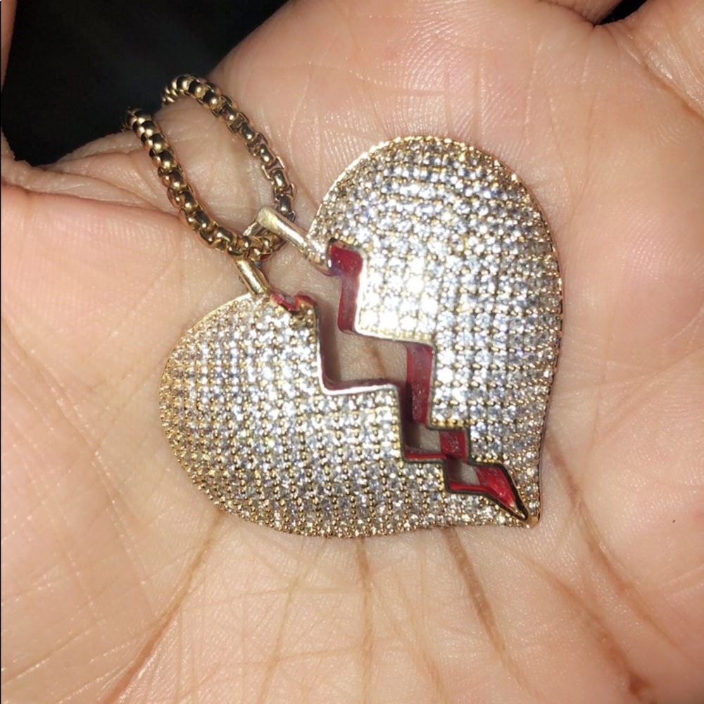 Broken Heart Pendant